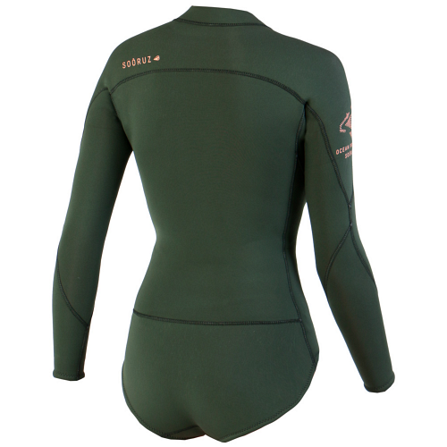 Shorty femme SOORUZ 2/2 Manches Longues Greenline